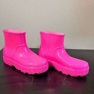 UGG Pink Rain Boots